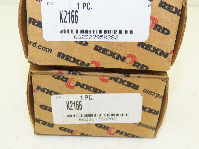 Rexnord K2166 Link-Belt Closed Bearing End Cap Cover  Lot of 2