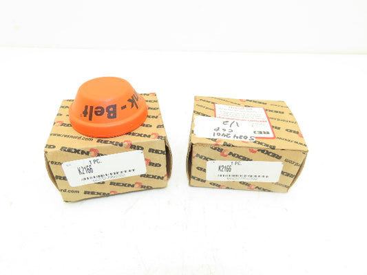 Rexnord K2166 Link-Belt Closed Bearing End Cap Cover  Lot of 2