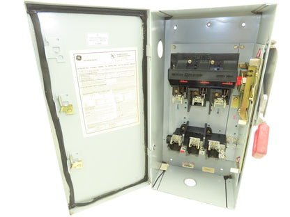General Electric TH3362J Model 10 GE Safety Disconnect Switch 60A 600VAC