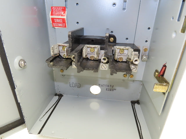 General Electric TH3362J Model GE Safety Disconnect Switch 60A 600VAC