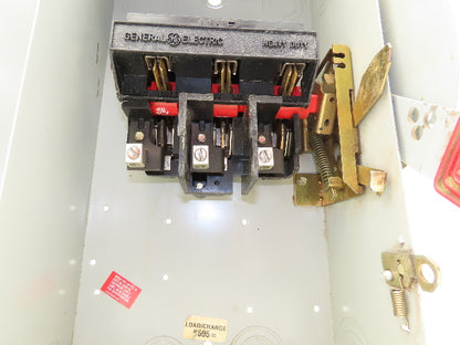 General Electric THN3362 Model 10 GE Safety Disconnect Switch 60A 600VAC