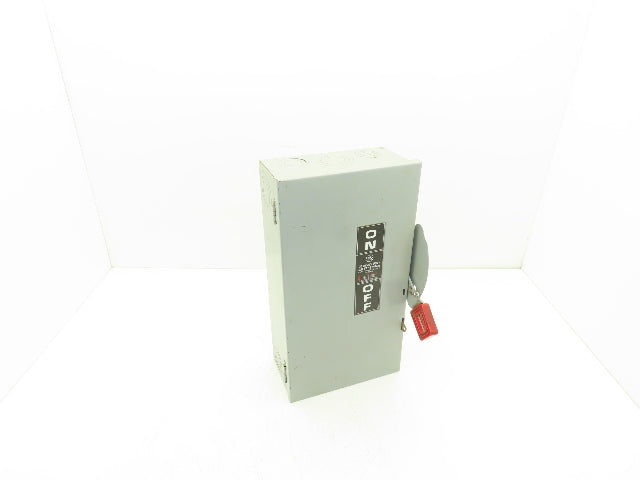 General Electric THN3362 Model 10 GE Safety Disconnect Switch 60A 600VAC