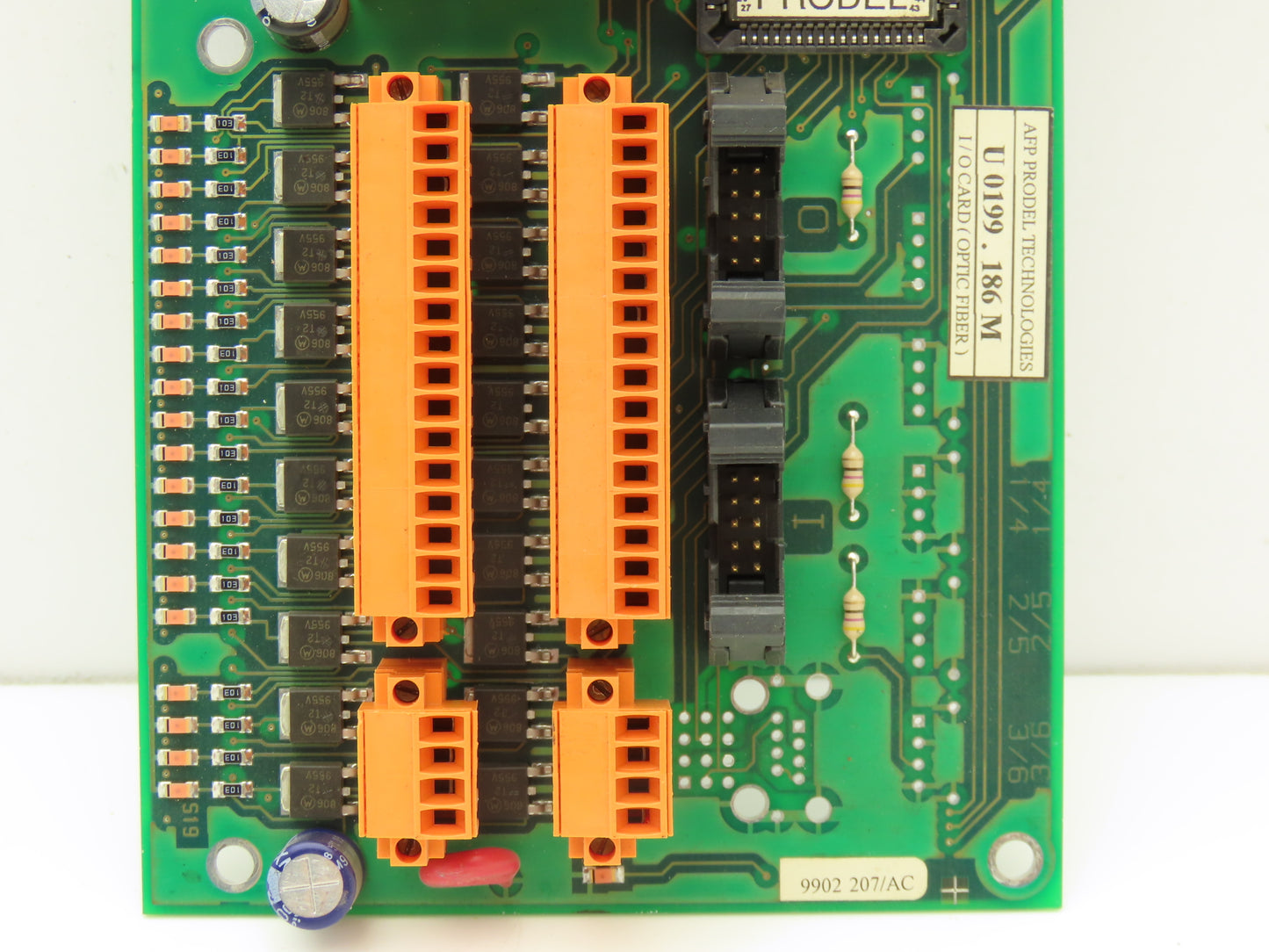 AFP Prodel C980213 Optic Fiber Input Output Card