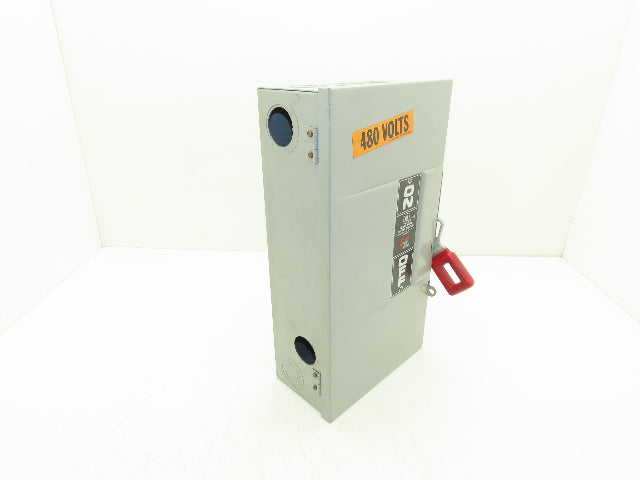 General Electric THN3362 Model 7 GE Safety Disconnect Switch 60A 600VAC