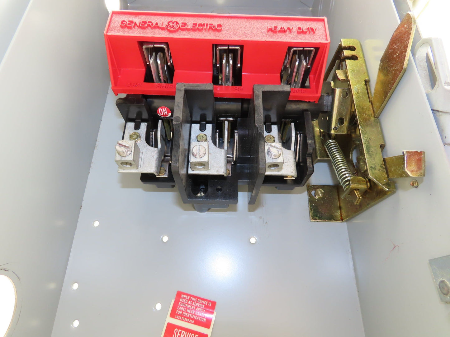General Electric THN3362 Model 7 GE Safety Disconnect Switch 60A 600VAC