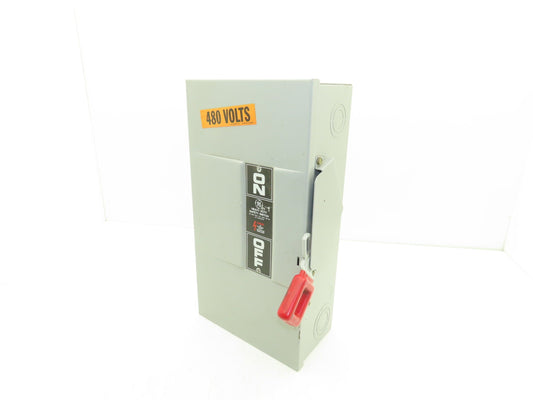 General Electric THN3362 Model 7 GE Safety Disconnect Switch 60A 600VAC