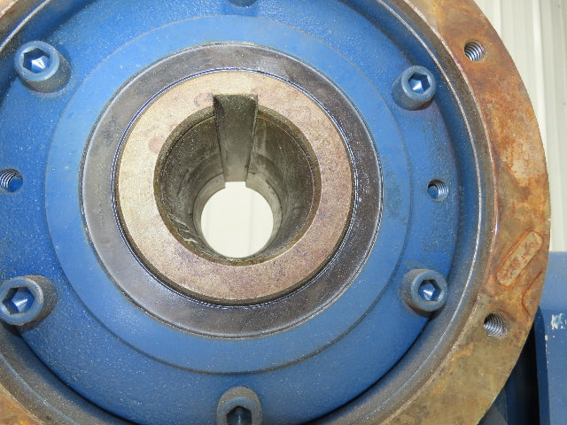 Tsubaki TD125H50VRF Troi Drive Worm Drum Gearbox 50:1 Reducer 70mm Hollow Shaft