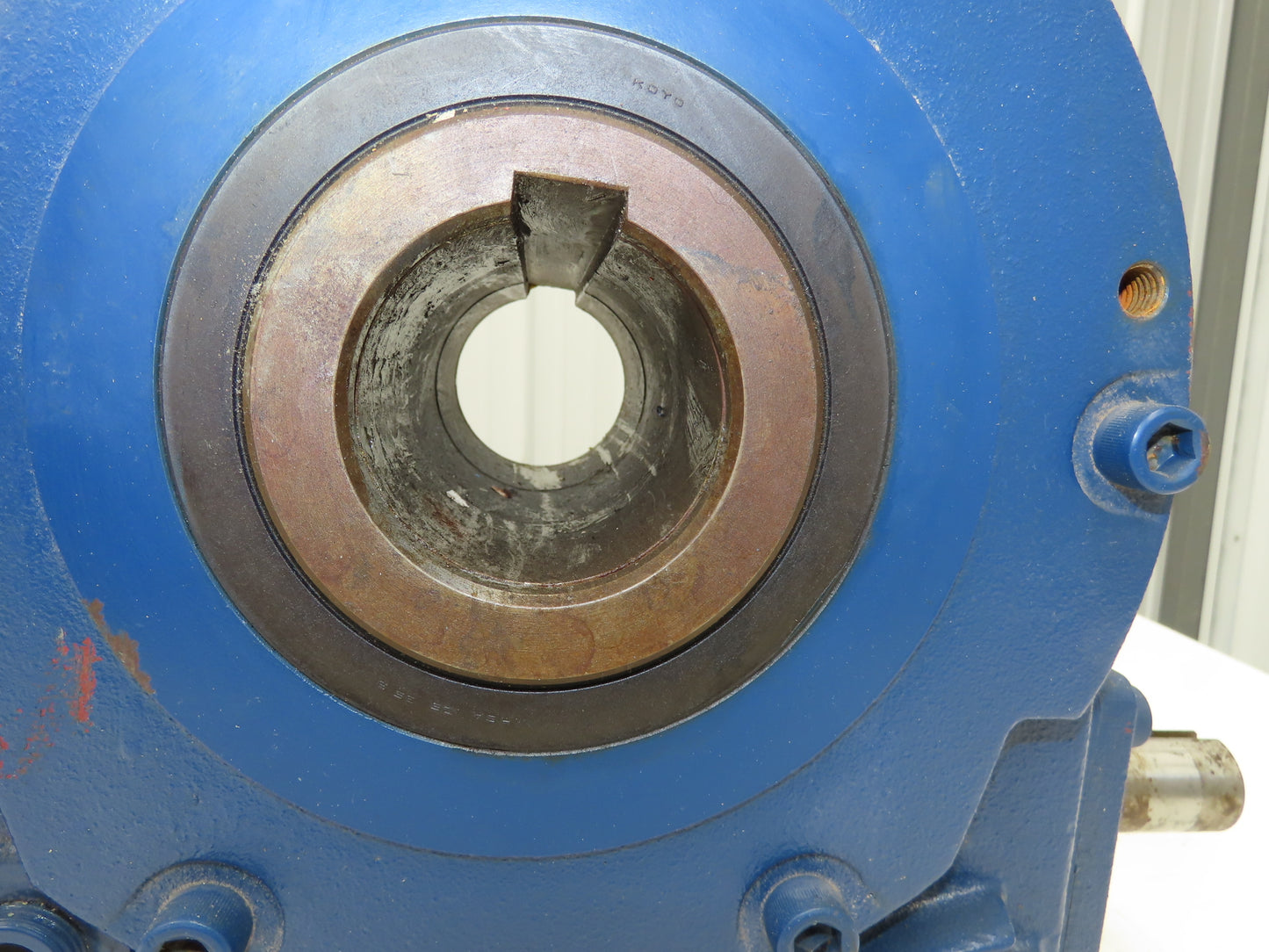 Tsubaki TD125H50VRF Troi Drive Worm Drum Gearbox 50:1 Reducer 70mm Hollow Shaft