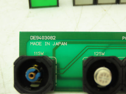 Yaskawa DE9403082 Push Button Switch Board Lot of 4
