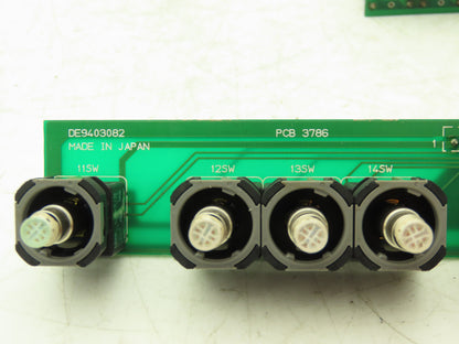 Yaskawa DE9403082 Push Button Switch Board Lot of 4
