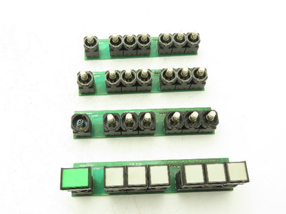 Yaskawa DE9403082 Push Button Switch Board Lot of 4