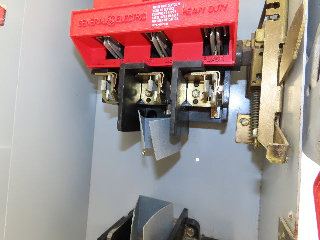 General Electric TH3363 Electrical Safety Disconnect Switch 100A 600V Fused