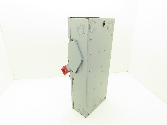General Electric TH3363 Electrical Safety Disconnect Switch 100A 600V Fused