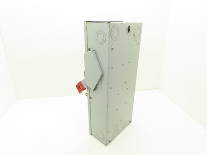 General Electric TH3363 Electrical Safety Disconnect Switch 100A 600V Fused