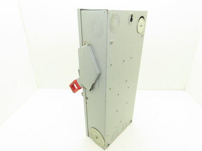 General Electric TH3363 Electrical Safety Disconnect Switch 100A 600V Fused