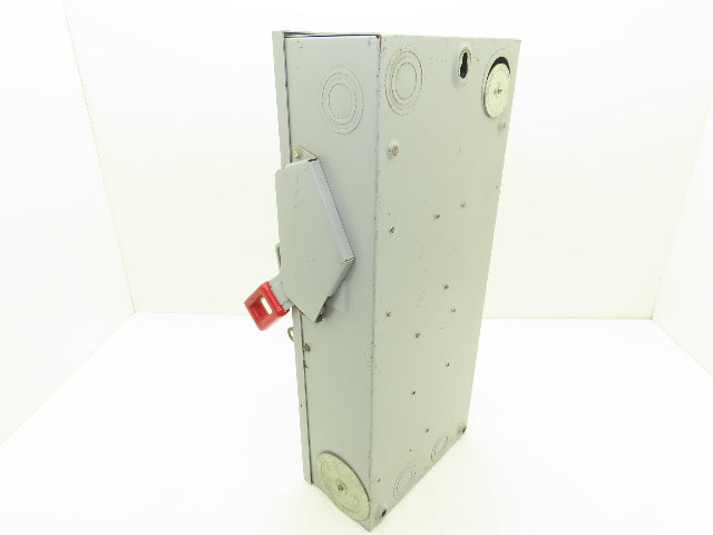 General Electric TH3363 Electrical Safety Disconnect Switch 100A 600V Fused