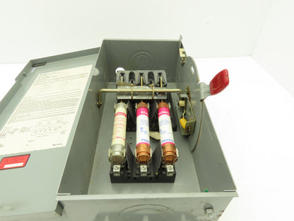 Westinghouse HFN362 Safety Disconnect Switch 60A 600VAC