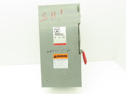 Westinghouse HFN362 Safety Disconnect Switch 60A 600VAC