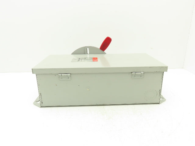 Westinghouse RHUN361 Safety Disconnect Switch 30A 600VAC 30HP
