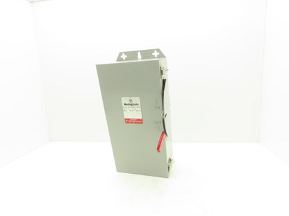 Westinghouse RHUN361 Safety Disconnect Switch 30A 600VAC 30HP
