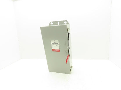 Westinghouse RHUN361 Safety Disconnect Switch 30A 600VAC 30HP
