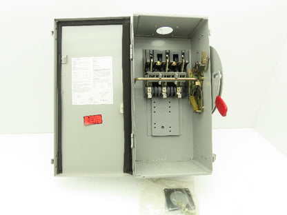 Westinghouse RHUN361 Safety Disconnect Switch 30A 600VAC 30HP