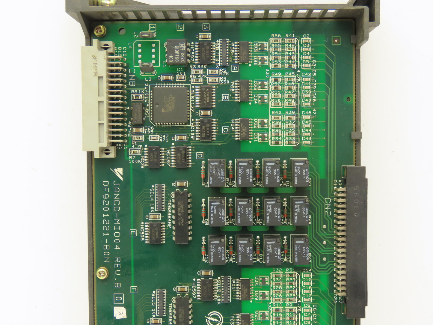 Yaskawa Electric DF9201221-B0N JANCD-MIO04 Robot Controller Card Lot of 4