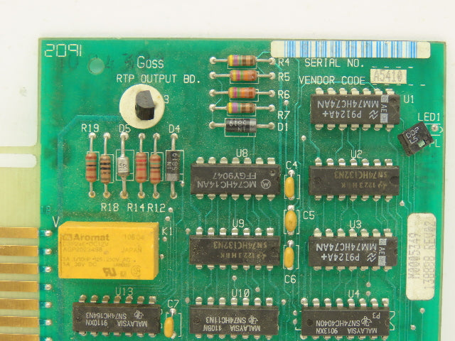 Goss E28607-1 RTP Output Circuit Board #7 Rev 00