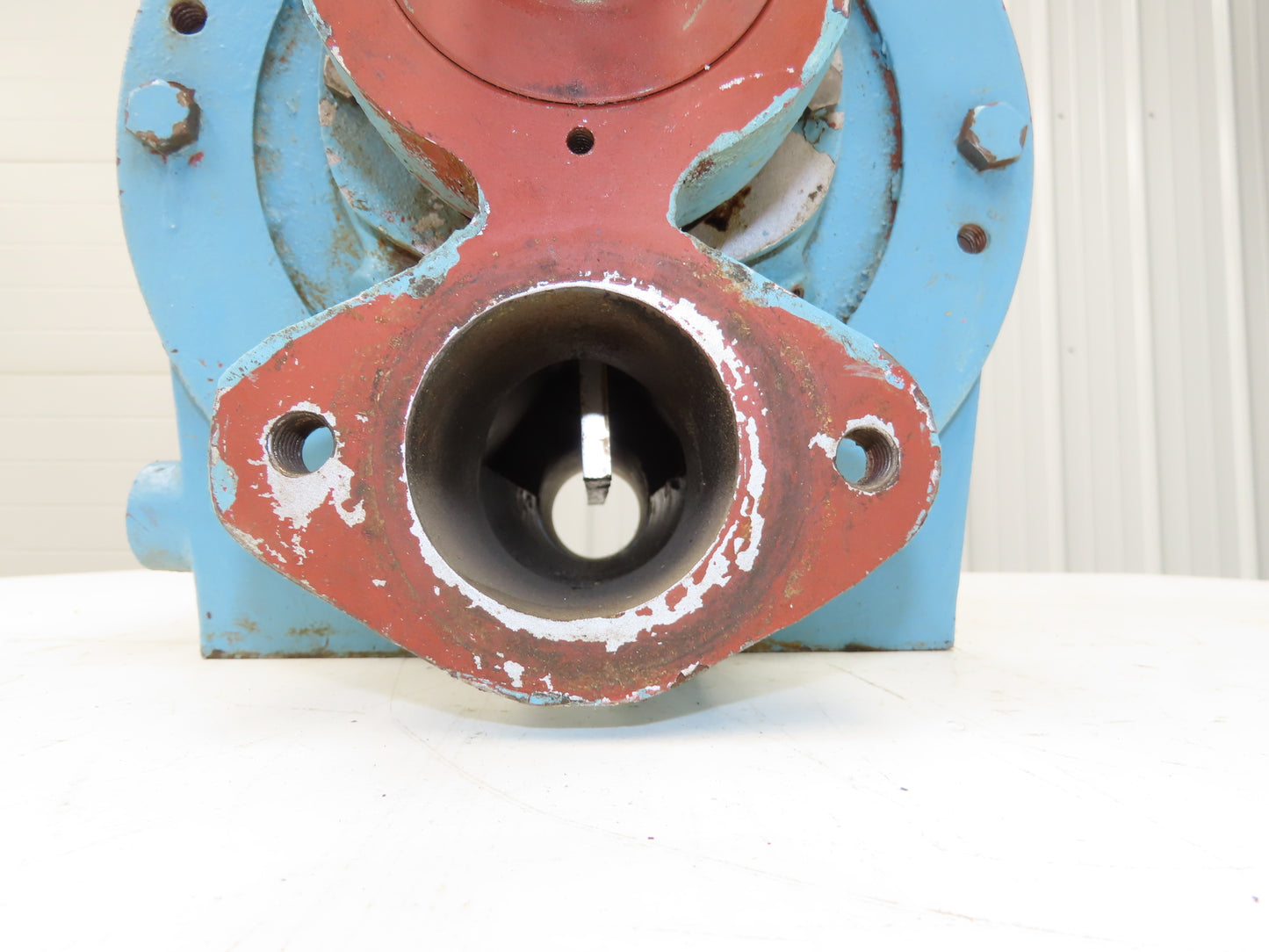 Buhler-Miag 22/22 MPSE Blow Thru Rotary Airlock Feeder Valve 8x8" Square Flange