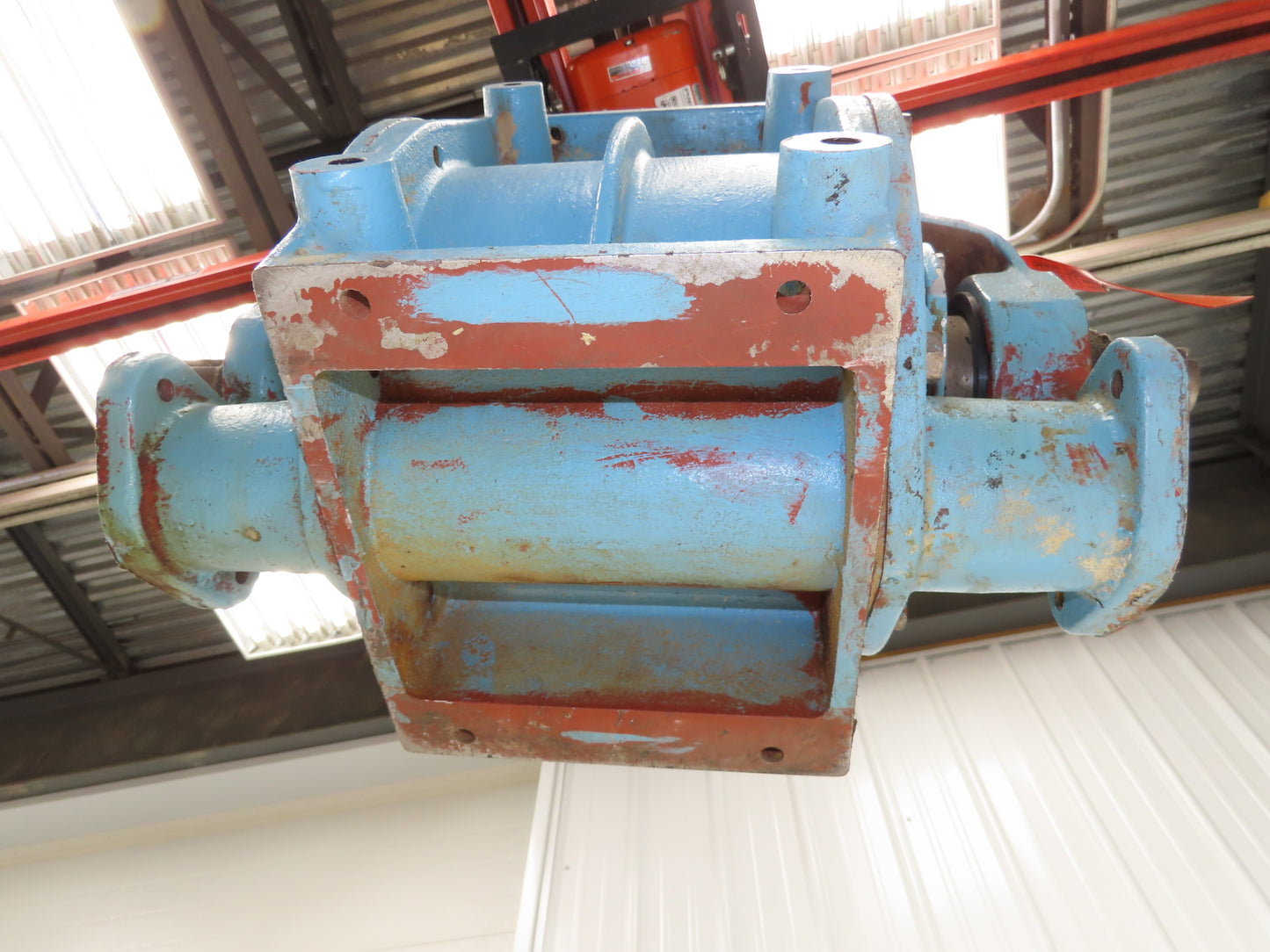 Buhler-Miag 22/22 MPSE Blow Thru Rotary Airlock Feeder Valve 8x8" Square Flange