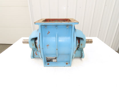 Buhler-Miag 22/22 MPSE Blow Thru Rotary Airlock Feeder Valve 8x8" Square Flange