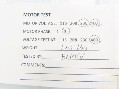 Falk 1425WBWM2A Omnibox Gear Motor Double Reducer 400:1 Gearbox 4.3rpm 1Hp 140TC