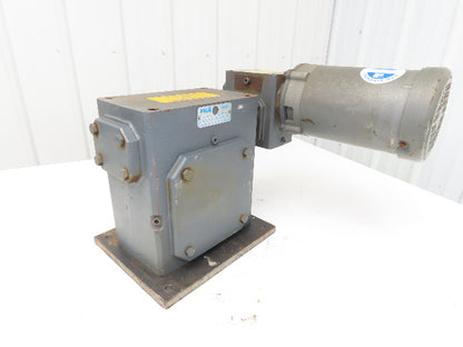 Falk 1425WBWM2A Omnibox Gear Motor Double Reducer 400:1 Gearbox 4.3rpm 1Hp 140TC