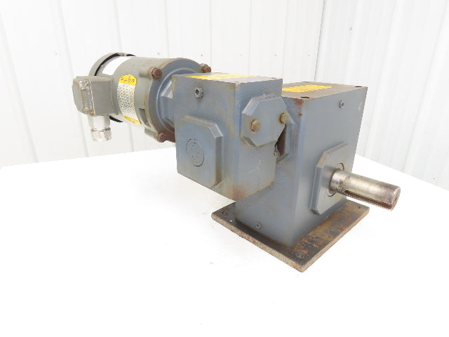 Falk 1425WBWM2A Omnibox Gear Motor Double Reducer 400:1 Gearbox 4.3rpm 1Hp 140TC