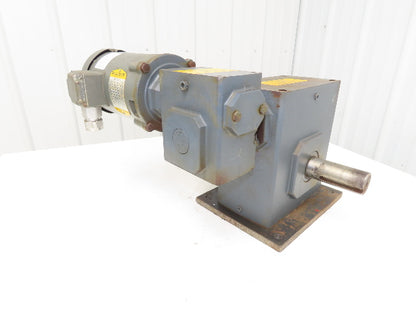 Falk 1425WBWM2A Omnibox Gear Motor Double Reducer 400:1 Gearbox 4.3rpm 1Hp 140TC