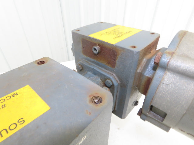 Falk 1425WBWM2A Omnibox Gear Motor Double Reducer 400:1 Gearbox 4.3rpm 1Hp 140TC