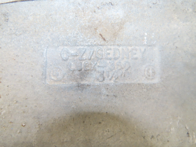 O-Z Gedney 3-1/2" LB Unilet Conduit Connector