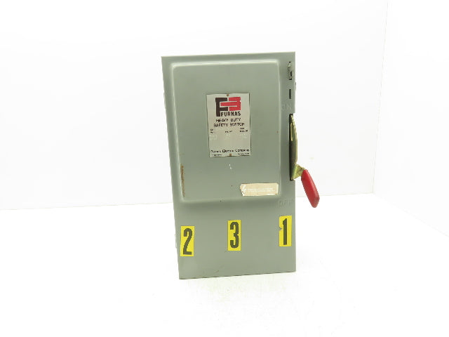 Furnas 73HA361CB Safety Disconnect Switch Fused 30A 600VAC