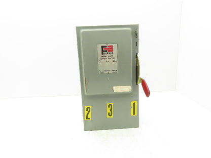 Furnas 73HA361CB Safety Disconnect Switch Fused 30A 600VAC