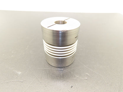 Ruland BC32-12-8-A Aluminum Bellows Coupling 3/4"x 1/2" Bore Flex Shaft Coupler