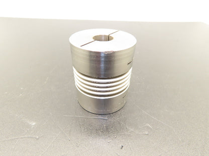 Ruland BC32-12-8-A Aluminum Bellows Coupling 3/4"x 1/2" Bore Flex Shaft Coupler