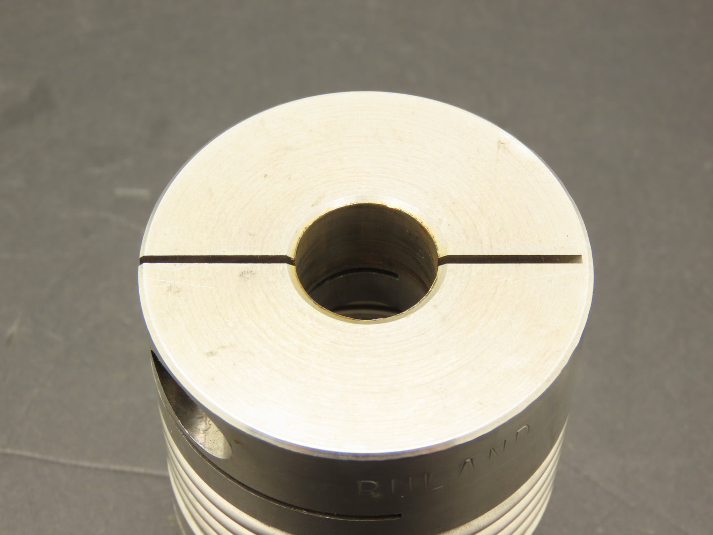 Ruland BC32-12-8-A Aluminum Bellows Coupling 3/4"x 1/2" Bore Flex Shaft Coupler