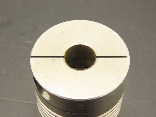 Ruland BC32-12-8-A Aluminum Bellows Coupling 3/4"x 1/2" Bore Flex Shaft Coupler