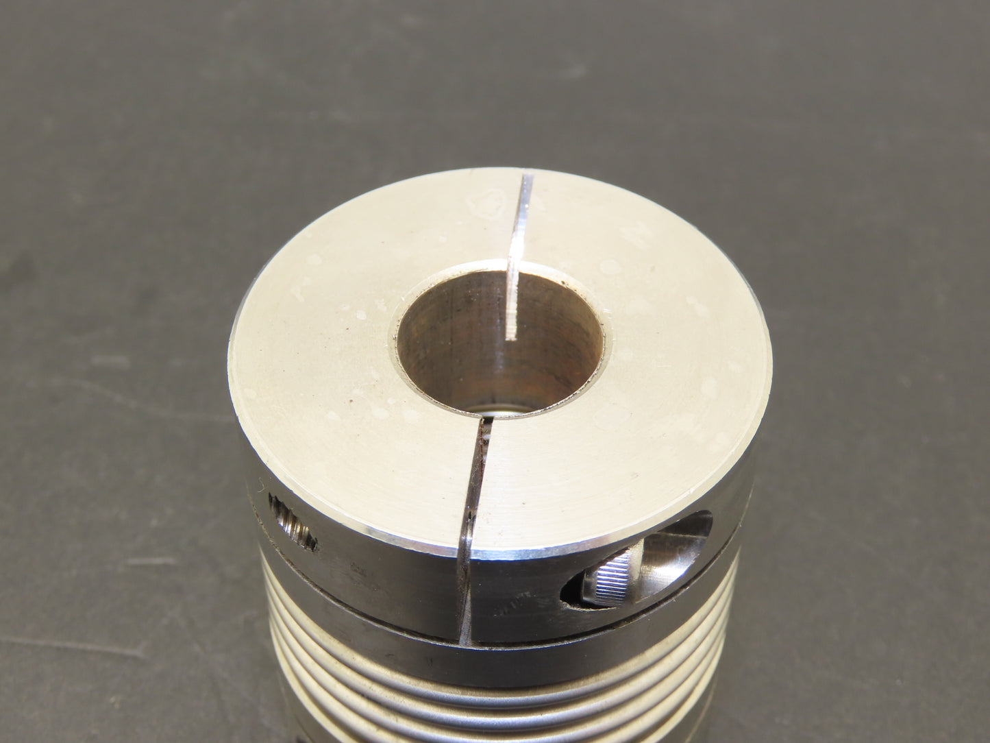 Ruland BC32-12-8-A Aluminum Bellows Coupling 3/4"x 1/2" Bore Flex Shaft Coupler