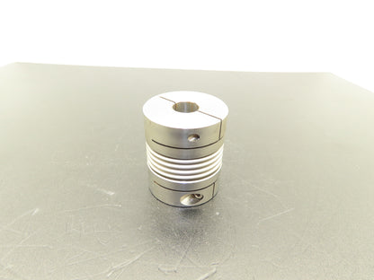Ruland BC32-12-8-A Aluminum Bellows Coupling 3/4"x 1/2" Bore Flex Shaft Coupler