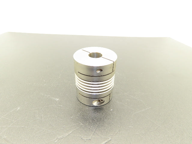 Ruland BC32-12-8-A Aluminum Bellows Coupling 3/4"x 1/2" Bore Flex Shaft Coupler