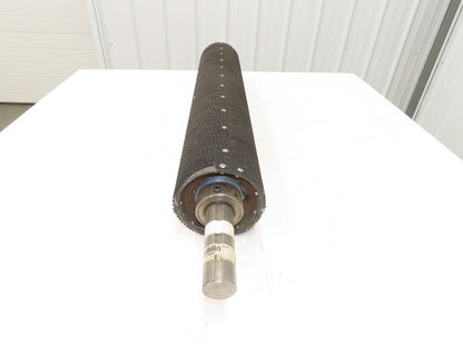 Intelligrated 34" Conveyor Grip Top Drive Pulley 5.5" Dia 32.5"W  1-11/16" Shaft