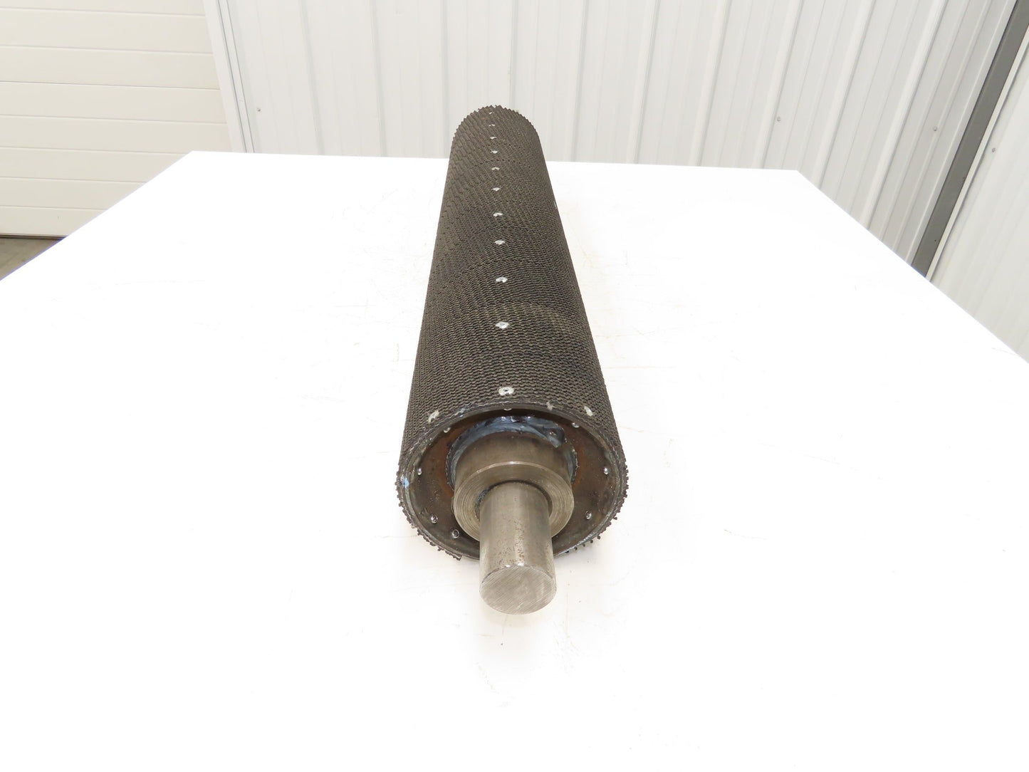 Intelligrated 34" Conveyor Grip Top Drive Pulley 5.5" Dia 32.5"W  1-11/16" Shaft