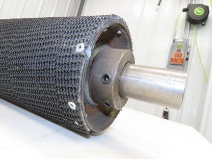 Intelligrated 34" Conveyor Grip Top Drive Pulley 5.5" Dia 32.5"W  1-11/16" Shaft