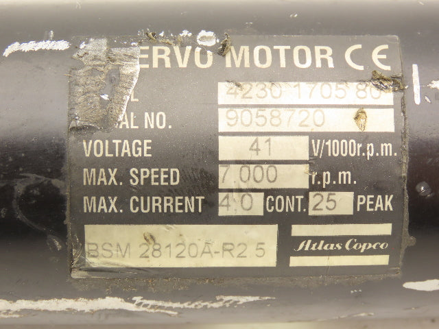 Atlas Copco Electric Servo Fixtured Nutrunner Right Angle Tool 3/4" Drive